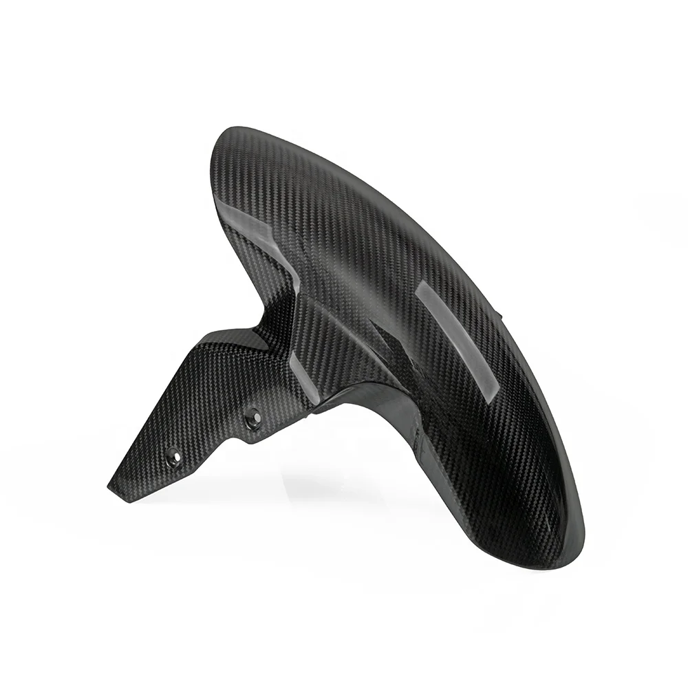 

Motorcycle 100% Full Carbon Fiber S1000RR S1000R HP4 Front Fender Replacement In Twill Weave Gloss Black