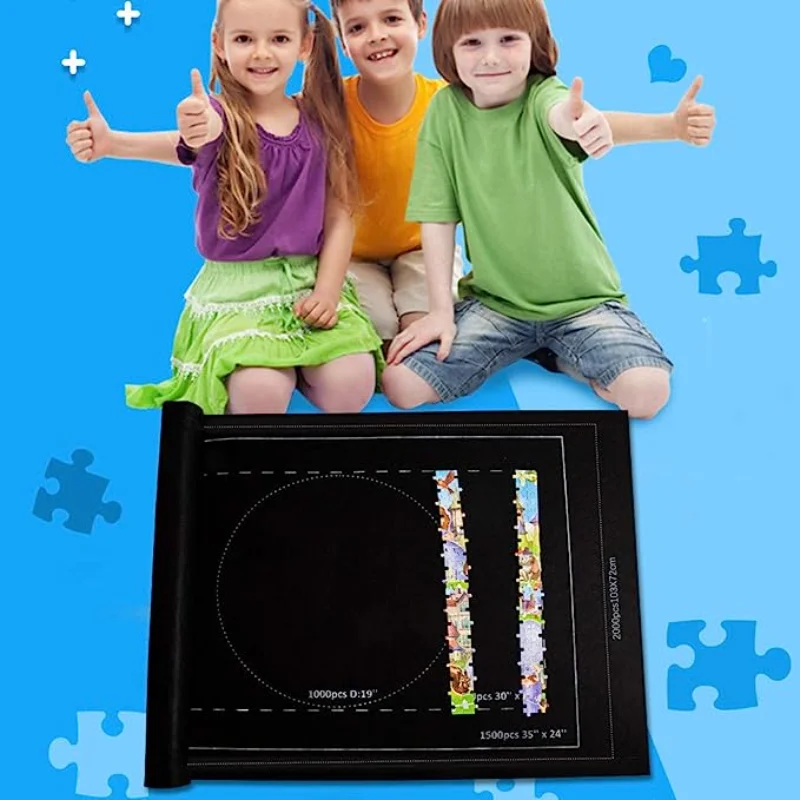 Puzzle Mat Roll-Up - Large Jigsaw Puzzle Storage and Organization