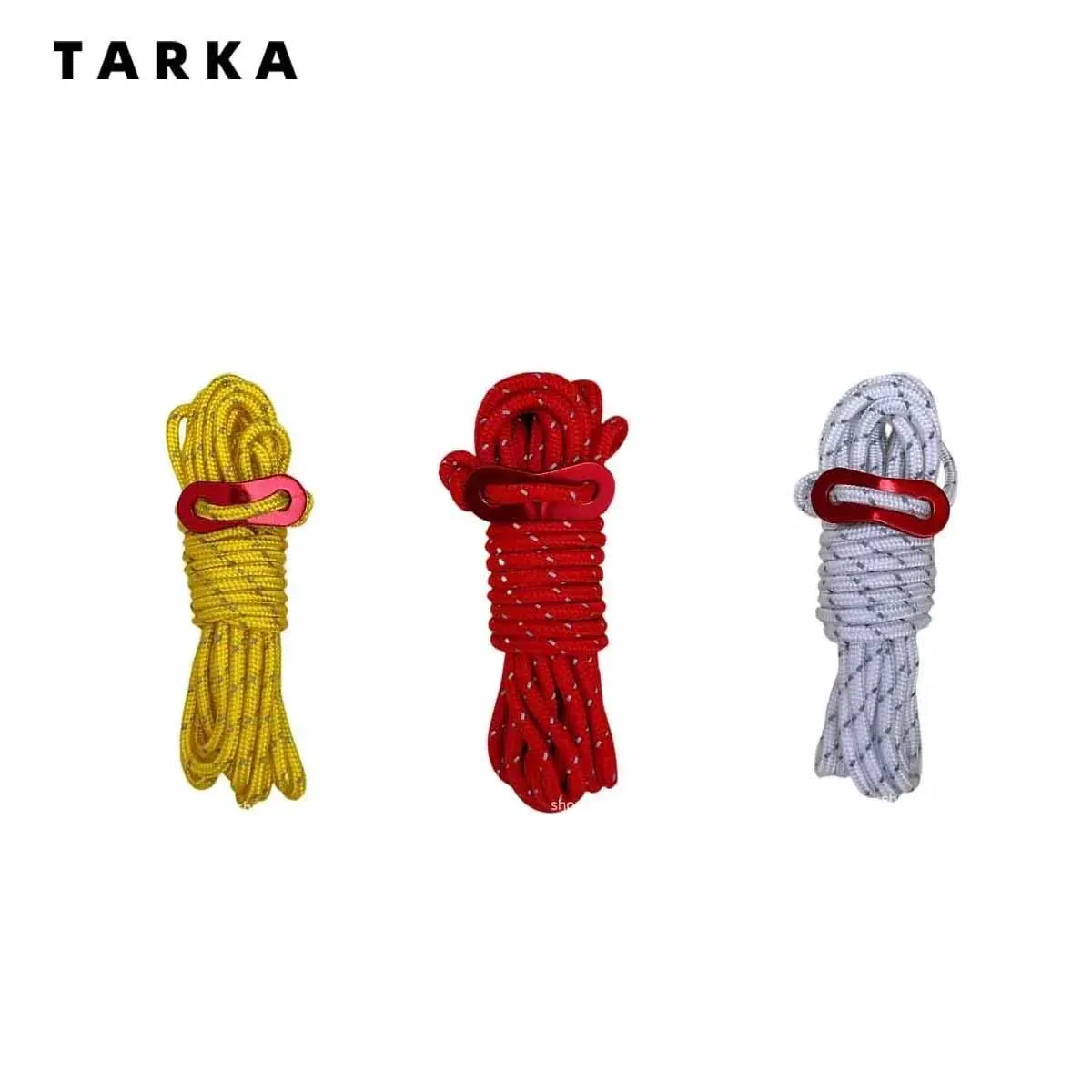 TARKA4MMCampingTentRopeAdjustableTentPegsRopesReflective