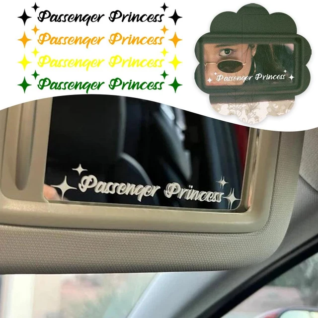 Car Mirror Stickers Passenger Princess Vinyl Decal Drive Kind Rear View  NICE NEW