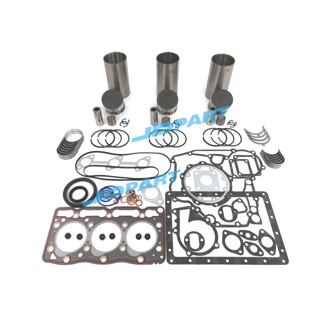 

new D905 complete rebuild kit STD with liner kit overhaul gasket kit engine bearings For kubota Engine