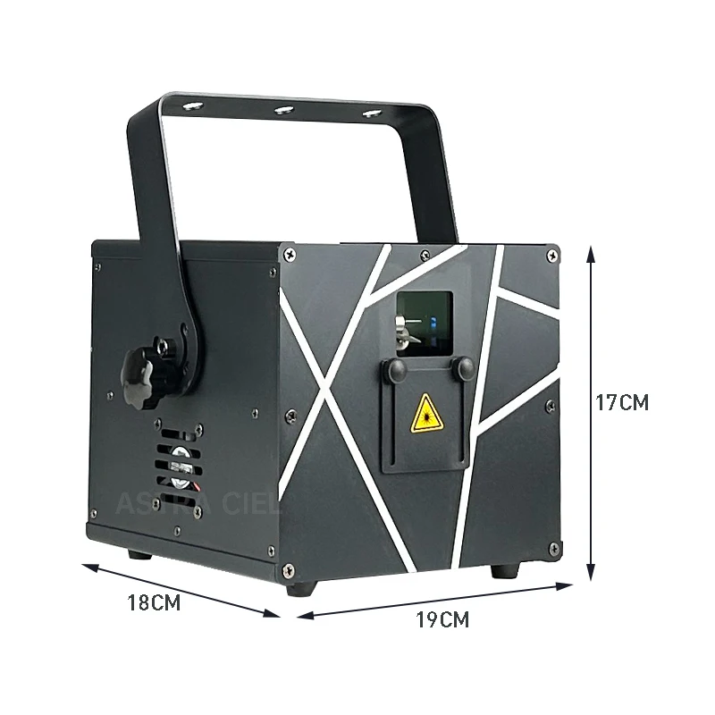 3w 4w 5w laser light RGB bluetooth app connection DMX 3D animation projector DJ bar Christmas party wedding dance stage light projection lamp led stage light