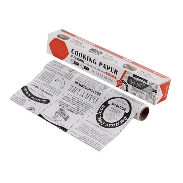  White Parchment Paper Roll for Baking - Non-Stick Parchment  Paper For Baking, Grilling, Cooking, Steaming, and Air Fryer - Titan Baking  sheets for oven: Home & Kitchen