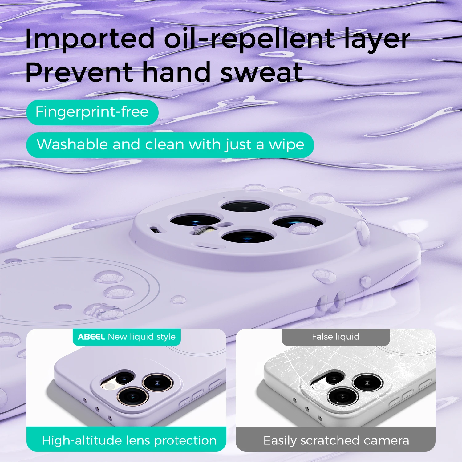 Slim Fit Liquid Silicone Soft Bumper Case with Full Body Protection