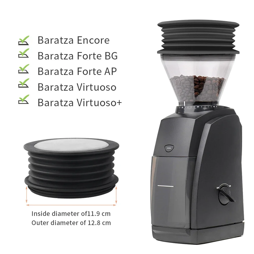 Baratza Coffee Grinder Accessories Coffee Grinder Bean Single Dose Hopper Espresso Grinder Silicon Bean Bin Hopper for Cleaning