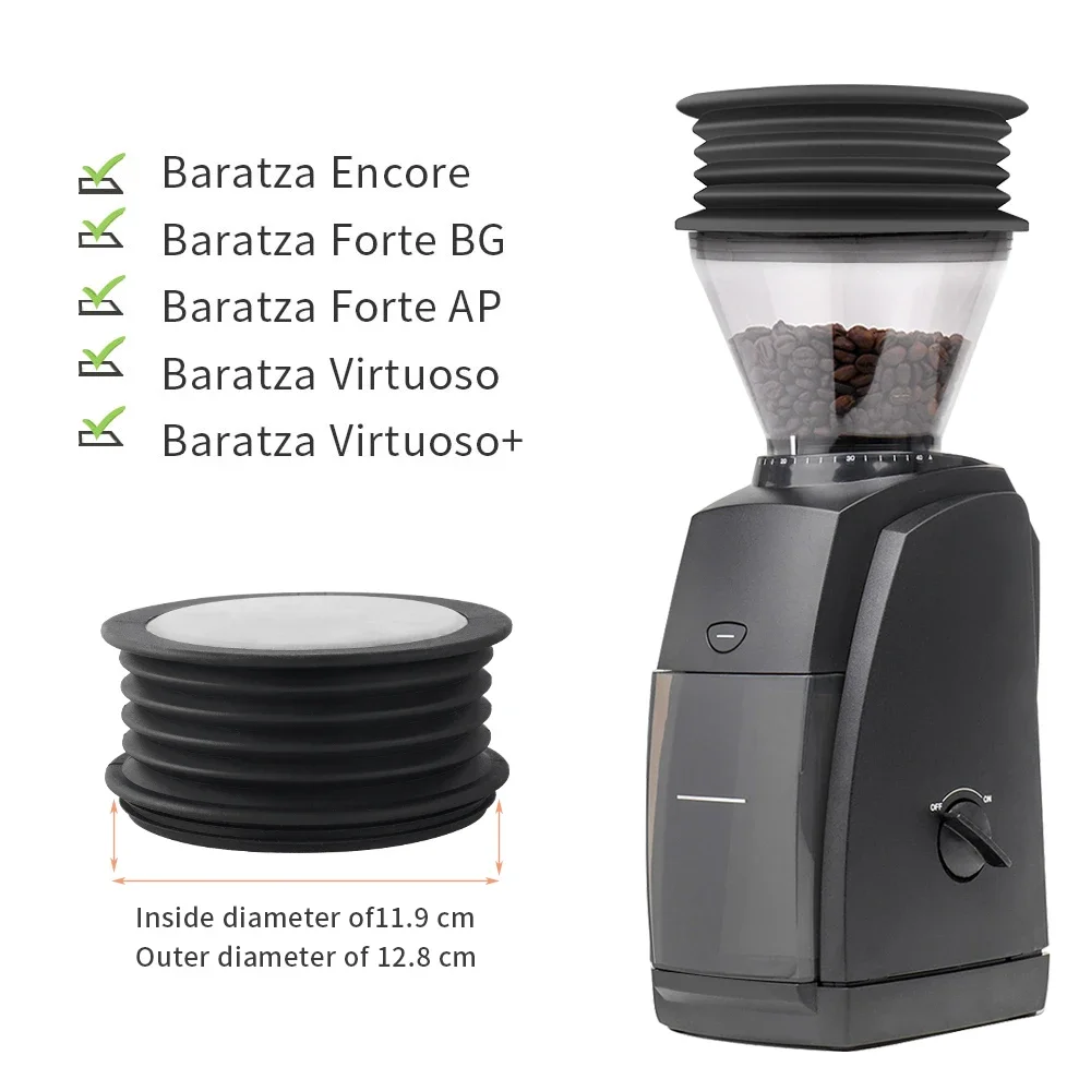 Baratza Coffee Grinder Accessories Coffee Grinder Bean Single Dose Hopper Espresso Silicon Bean Bin Hopper for Cleaning coffee machine adapter parts