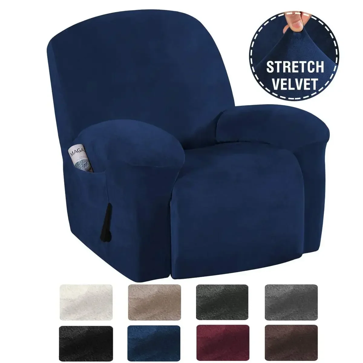 

Pets Slipcover Sofa Recliner Chair Covers Sofa Covers Velvet Stretch Sofa Cover Elastic Couch Cover For Living Room
