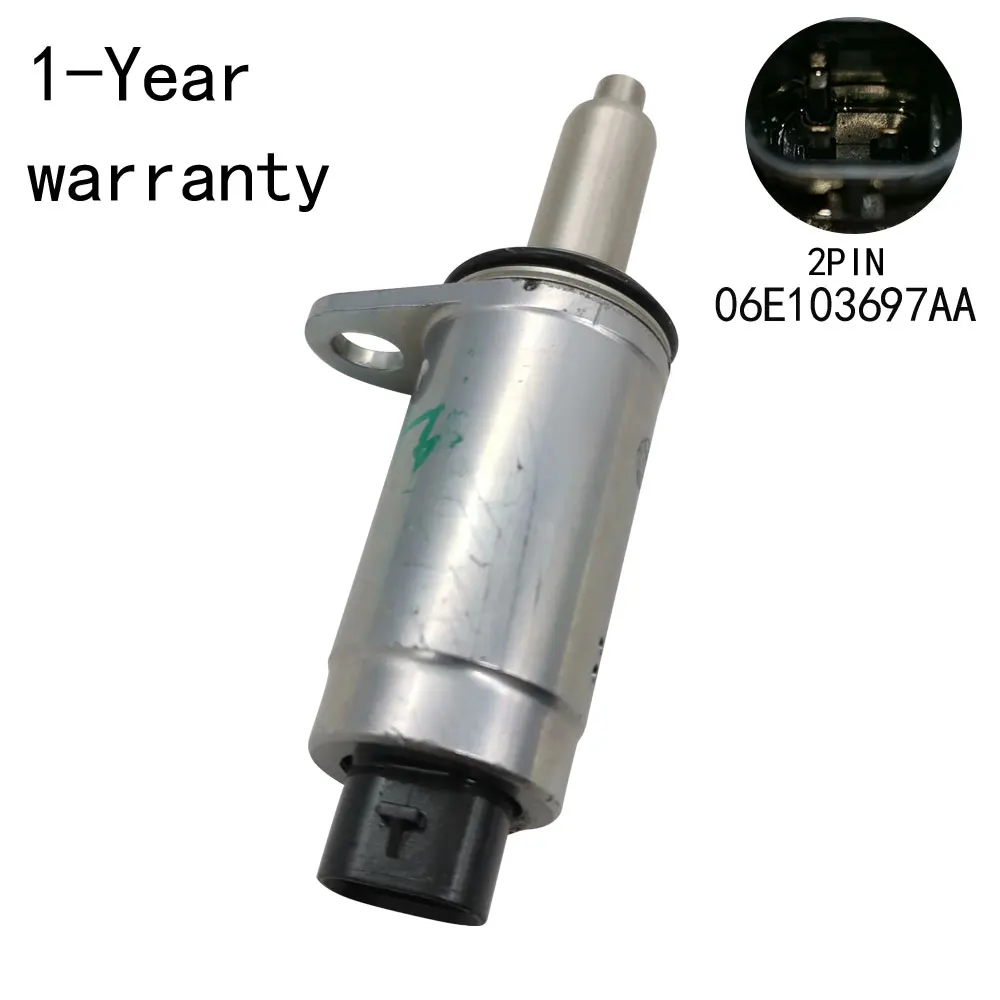 

Camshaft solenoid valve For Audi A3 S3 A4 S4 A6 S6 Q5L A6L A4L VW Touran Tiguan Golf Phideon Passat 06E103697AA 06E103697M