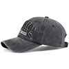 Unisex FLORIDA Letter Embroidery Wash Baseball Caps Spring and Autumn Outdoor Adjustable Casual Hats Sunscreen Hat 3