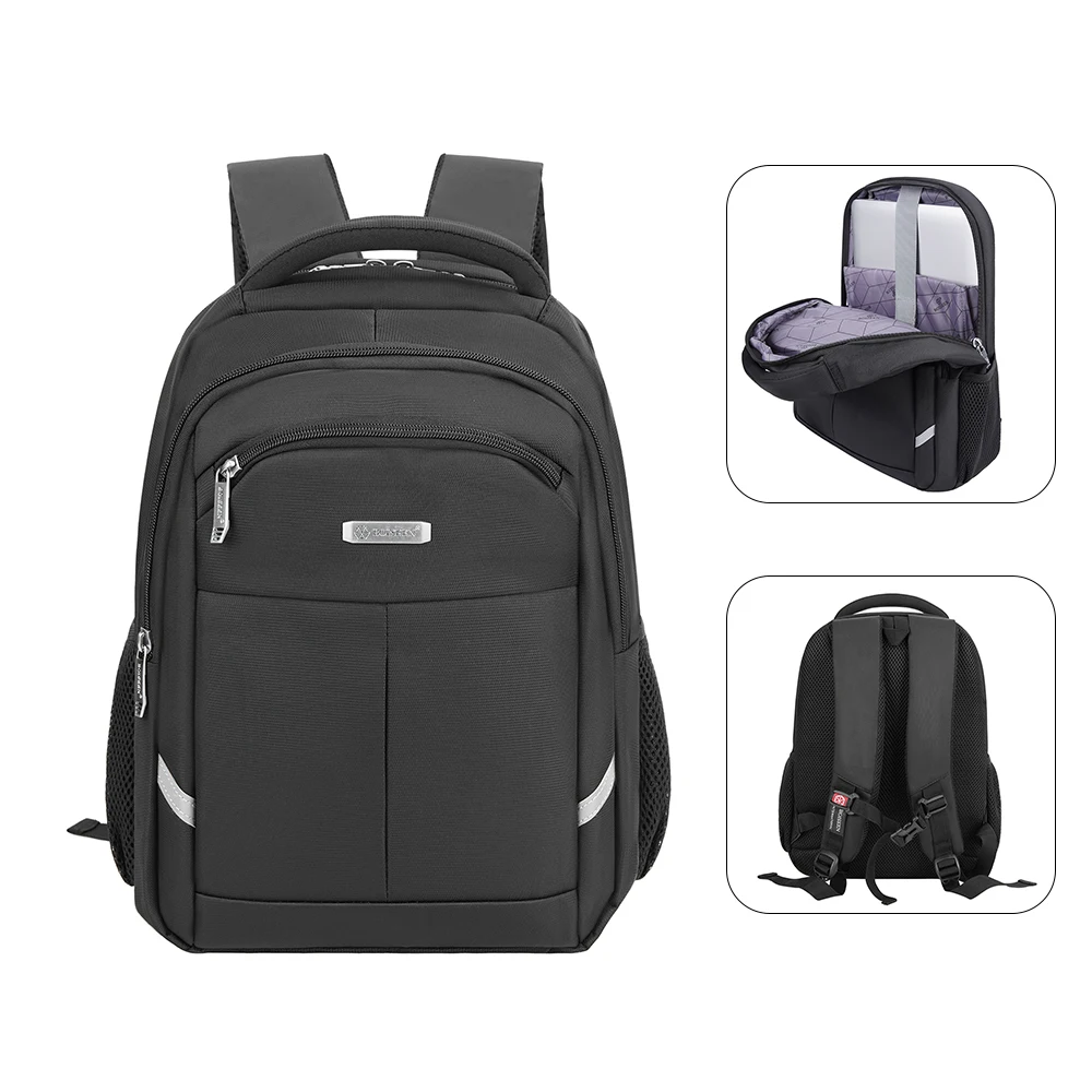1Pcs Large-Capacity Laptop Backpack, Multi-Functional Business Travel Backpack, Multi-Compartment Storage, Unisex