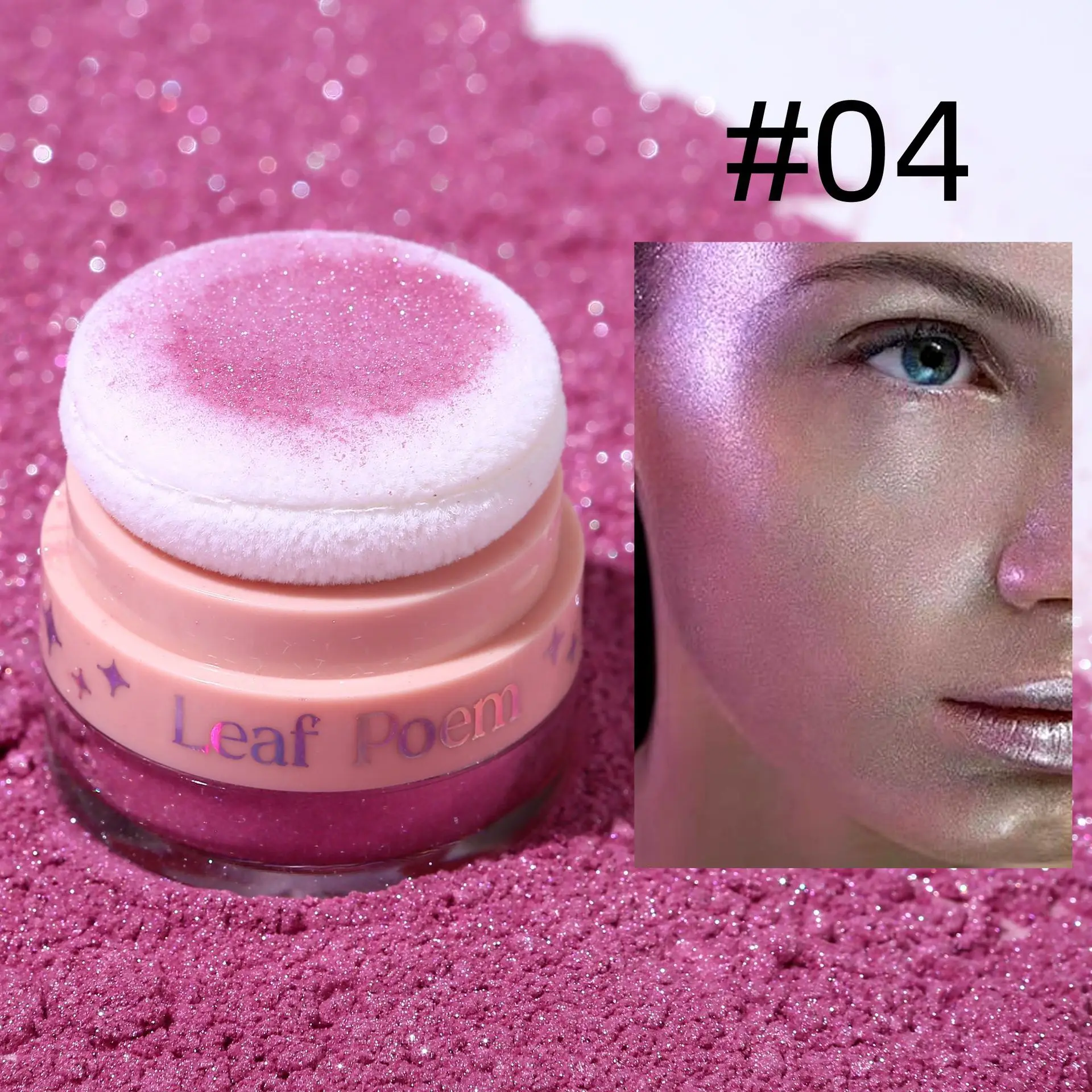 Radiant Diamond Glow Pearlescent Highlighter Powder