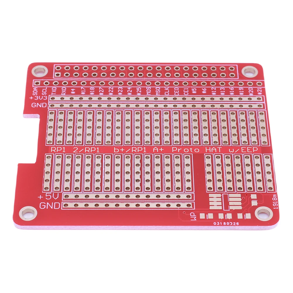 프로토타입 브레이크아웃 DIY 브레드보드 PCB 쉴드 보드 키트, 레드 확장 보드, 라즈베리 RPi와 호환
