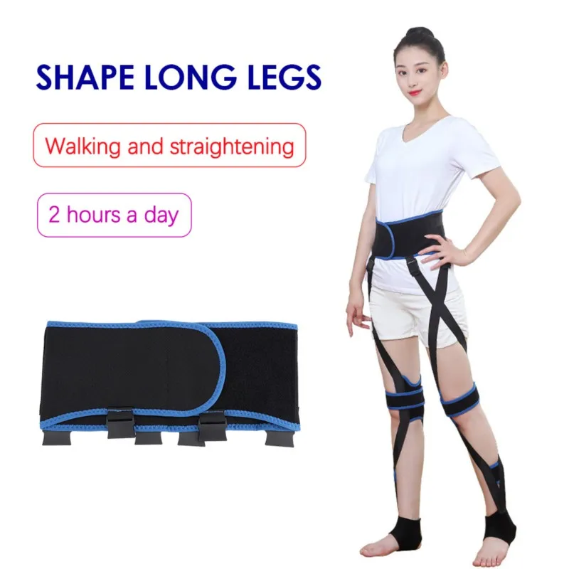 Leg shape correction belt inner and outer eight O-shaped leg tie leg shape correction device straight shaping leggings