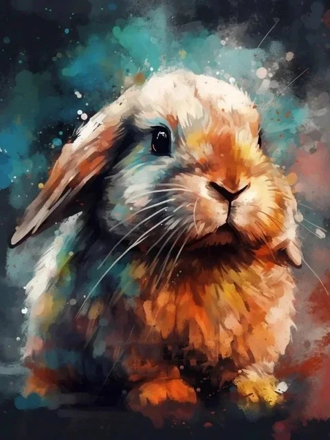 5D Diamond Painting Kit Completo Animale ippopotamo Pittura Diamante Fai da Te per Adulti e Bambini,Mosaico Pittura Punto Croce Diamante Arte Craft per Casa Decorazione Murale Square Drill 40x60cm
