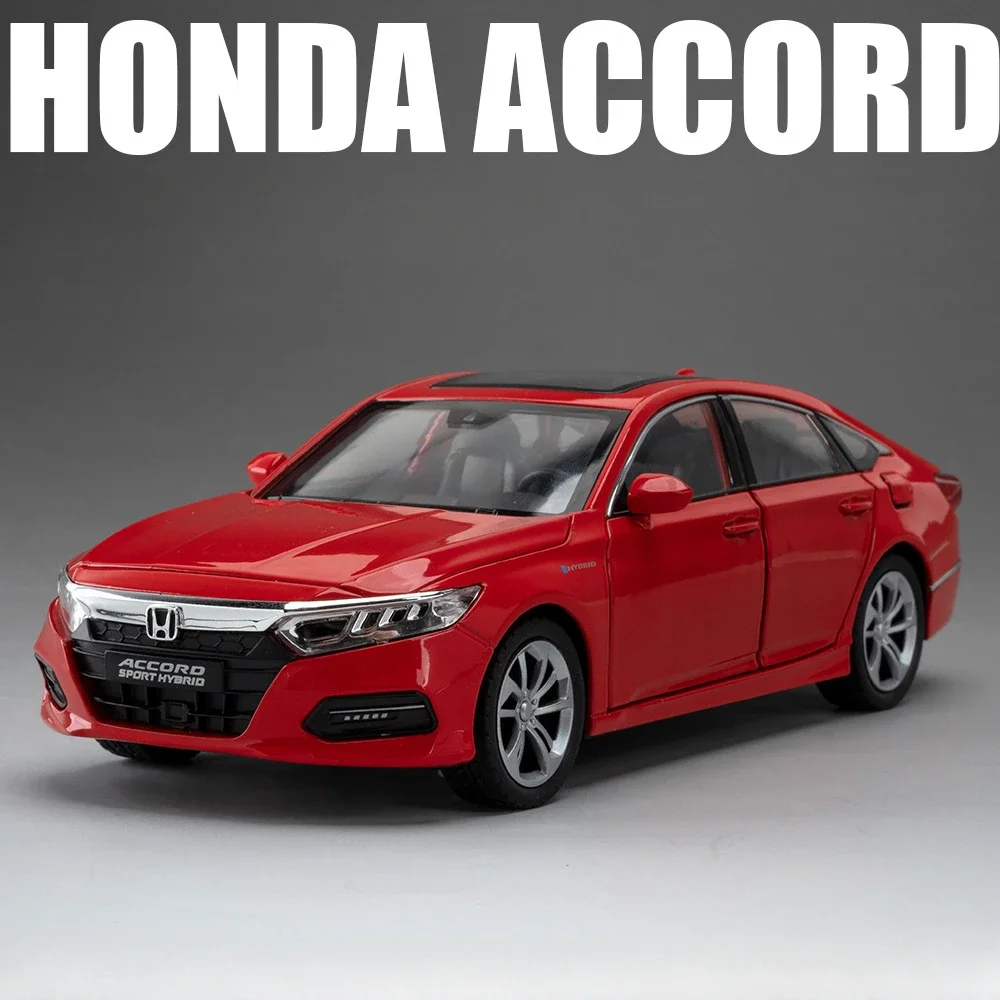 1:24 HONDA ACCORD Miniature Car Model Toys Alloy Diecast Vehice 6