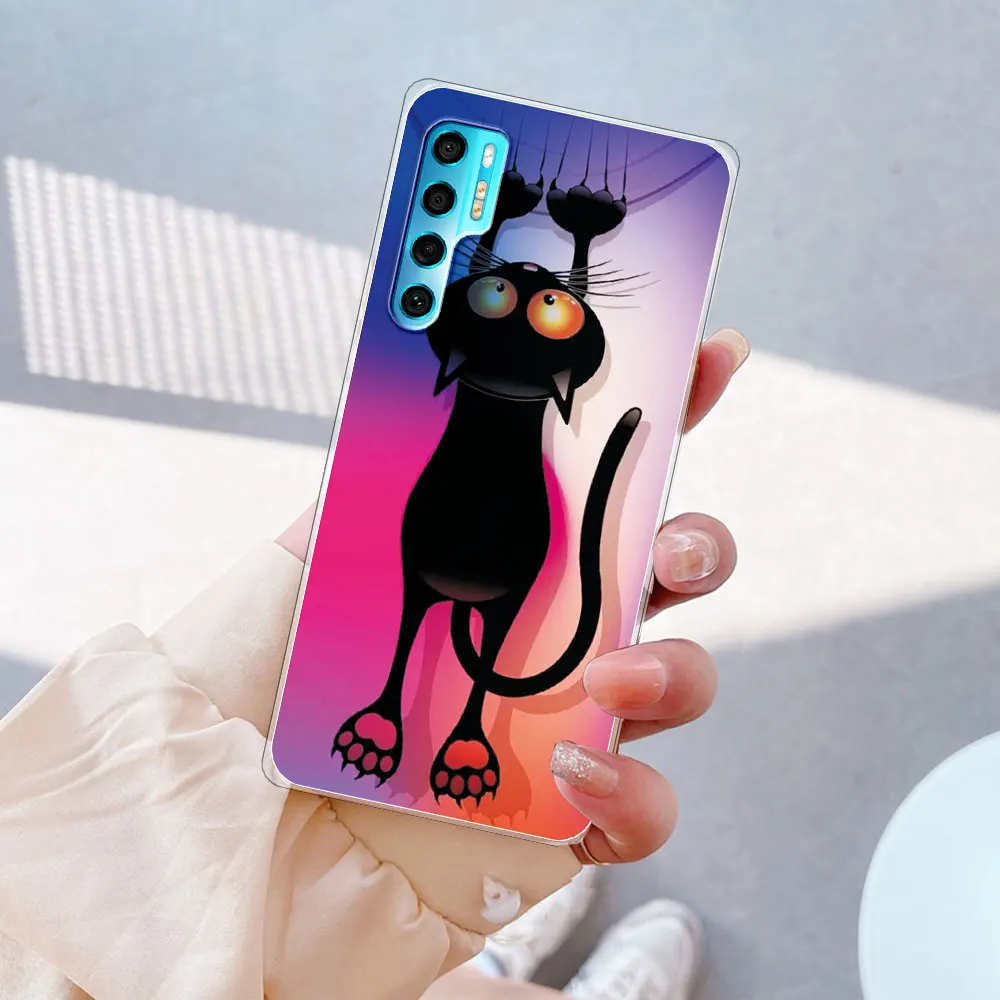 Clear Back Silicone Shockproof Transparent Phone Case