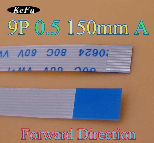 Cavo Flessibile Piatto FFC/FPC Da 10 Pezzi 5 Cm 4/6/8/10/12/14/16/18/20/22/24/26/28-60 Pin Stesso Lato Passo 0,5 Mm AWM VW-1 20624 20798 80C 60 V - Foto 7