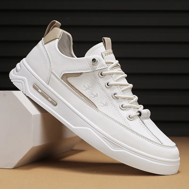 

Board shoes for young male students,casual men's shoes for the start of school season,men's small white shoes with elastic bands