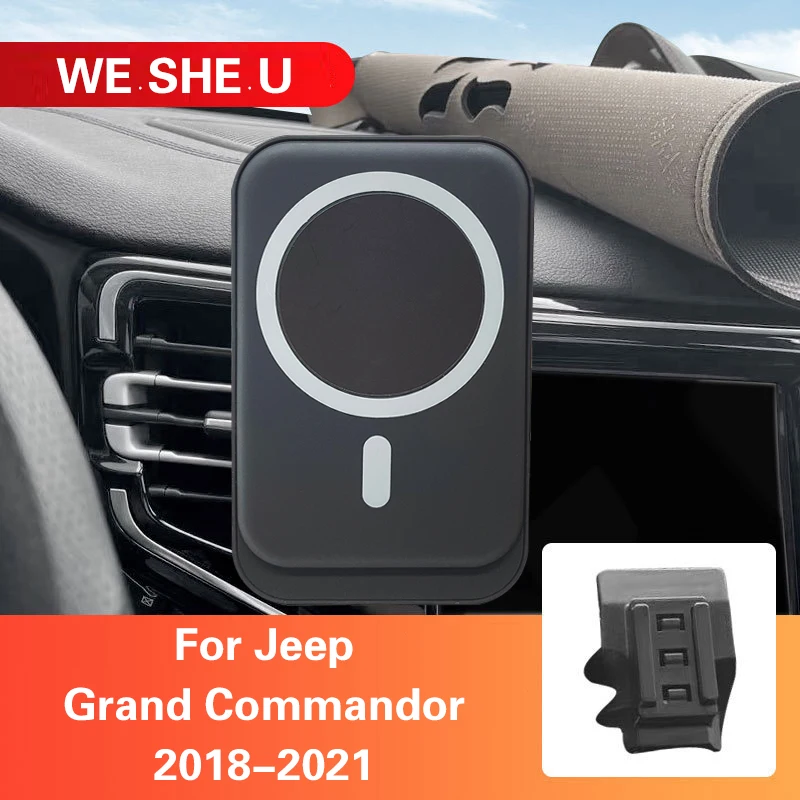 Wireless Charger Jeep Car Phone Holder Car Charger Jeep