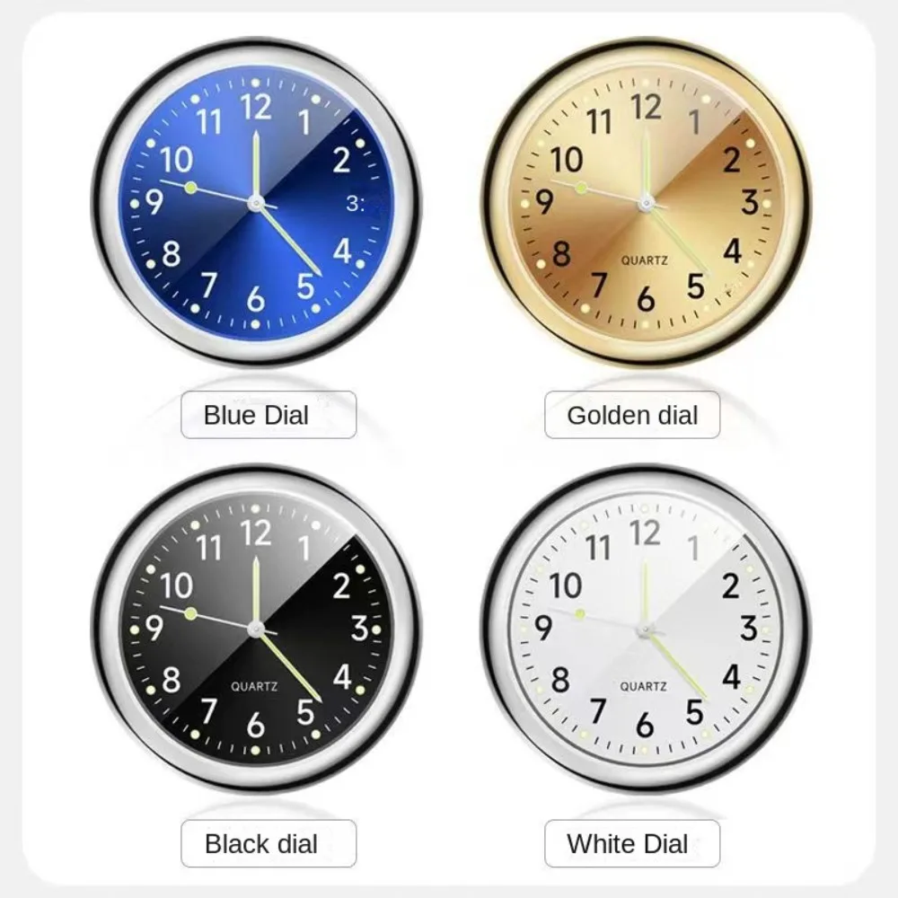 Car Clock Watch Quartz Electronic Waterproof Bicycle Motorcycle Auto Dashboard