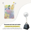 Baby Shower Bath Toys White Baby Kids Toy Storage Mesh with Strong Suction Cups Toy Bag Net Bathroom Organizer for Kids Toddlers 3