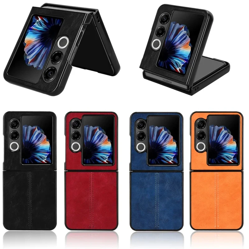 Luxury PU Leather Hard Back Cover Case - Premium Protective Phone Case