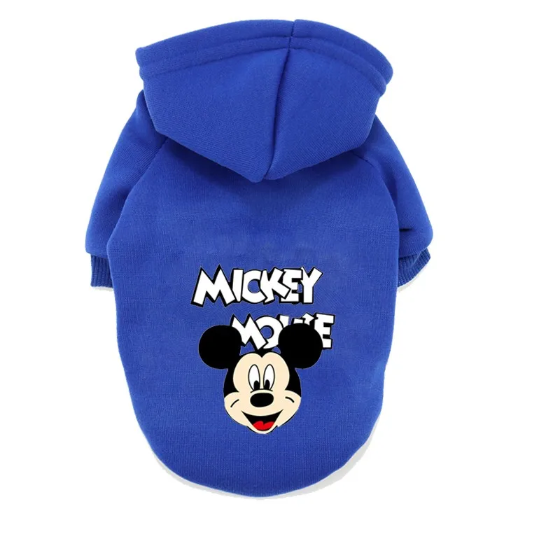 Disney Dog Clothes Winter Warm Cartoon For Small Dogs