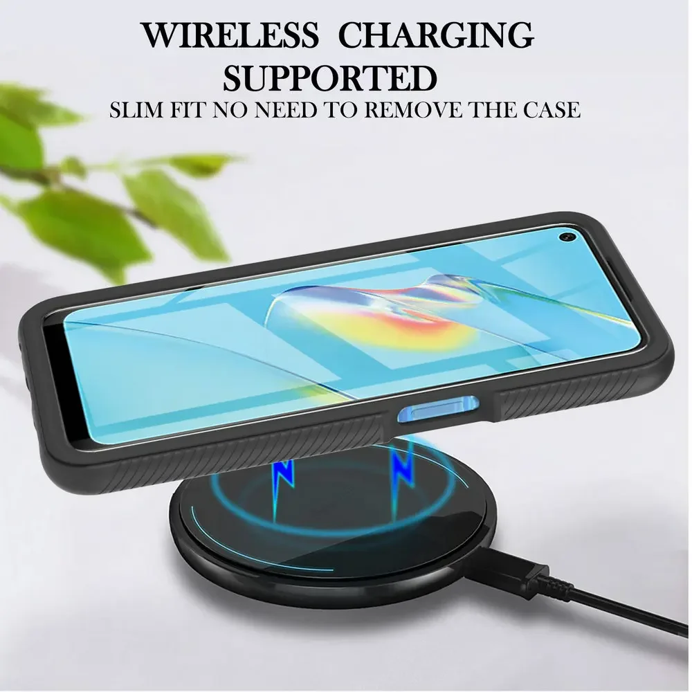 Enhanced Crystal Bumper Case with 360° Protection and Shockproof Design