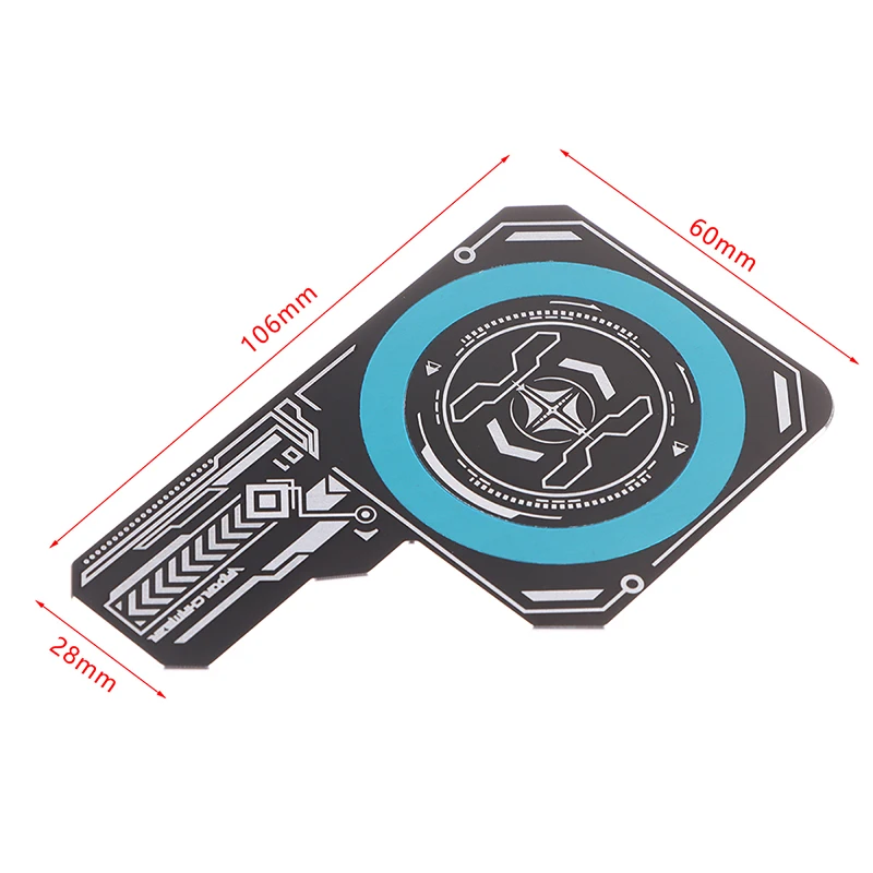 Phone Cooler Mobile Radiator Mobile Heat Dissipation Plate Cell Phone Fan 1PC Mobile Phone Cooling Plate Heat Sink Expend Cooling Area For Fans Game Cooler Cell Phone For IPhone/Samsung/Xiaomi