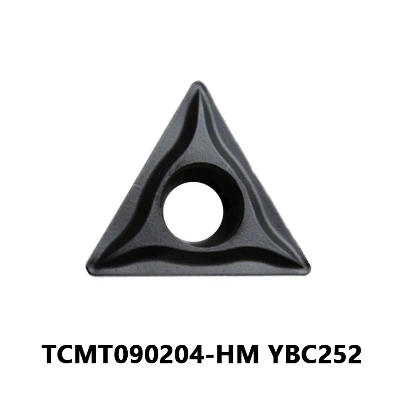 

Lathe Tool TCMT090204 TCMT09 TCMT Carbide Inserts for Steel Parts Internal Turning Boring Bar Metal Tools TCMT090204-HM YBC252