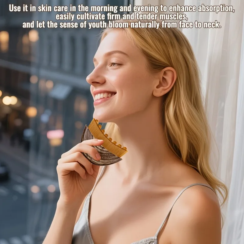 facial brush usage example