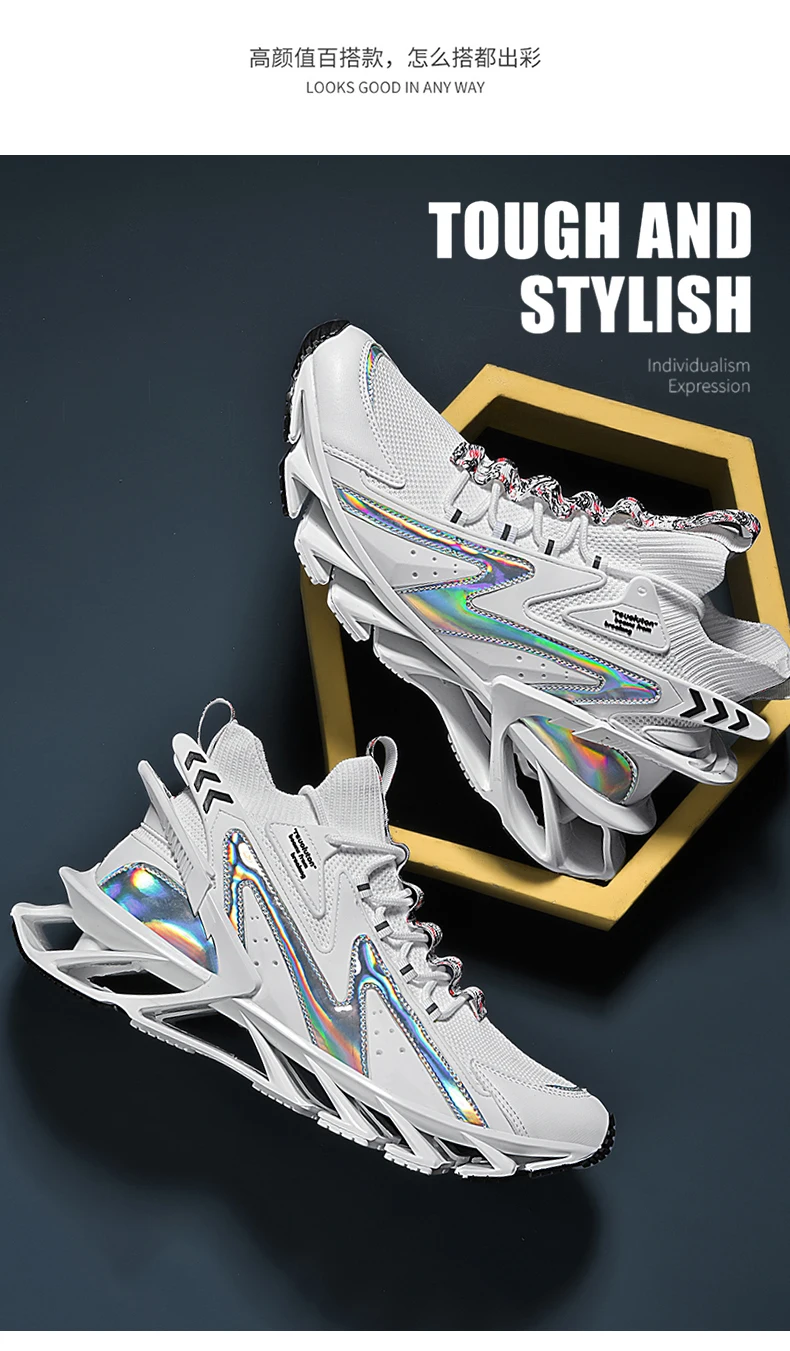 zapatillas hombre tenis para hombre blade zapatos running, zapatillas deportivas casuales hombres, cómodas calzado de caminar, Ligero transpirable correr fitness gimnasio sneakers bambas, 2022 deportes y ocio y moda 50 S9569bca4b7fb4adbbb6b88f6146add25X
