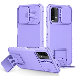 Xiaomi Phone Case with Slide Camera Protection for Xiaomi Poco M3 Pro (PURPLE)
