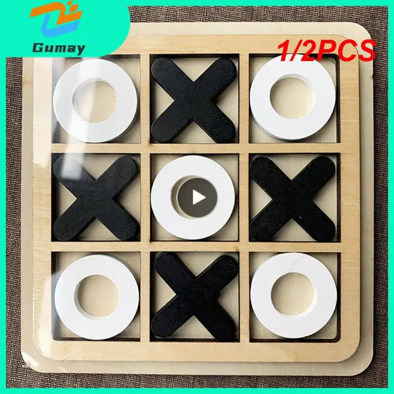 12PCSWoodenTicTACToeBoardGameLeisureIntelligentFamilyGamesFunnyTableGameParent.jpg