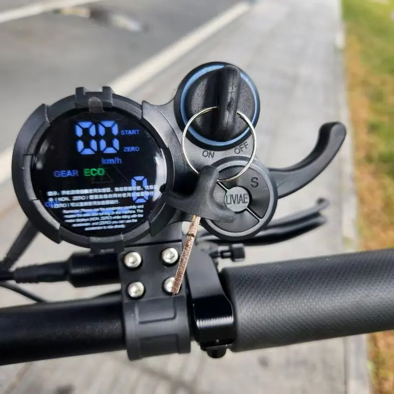 60V Adult 11inch Electric Scooter 30Ah 35Ah 40Ah Lithium Battery C-type Spring Damping 75-85km/h Foldable Scooter