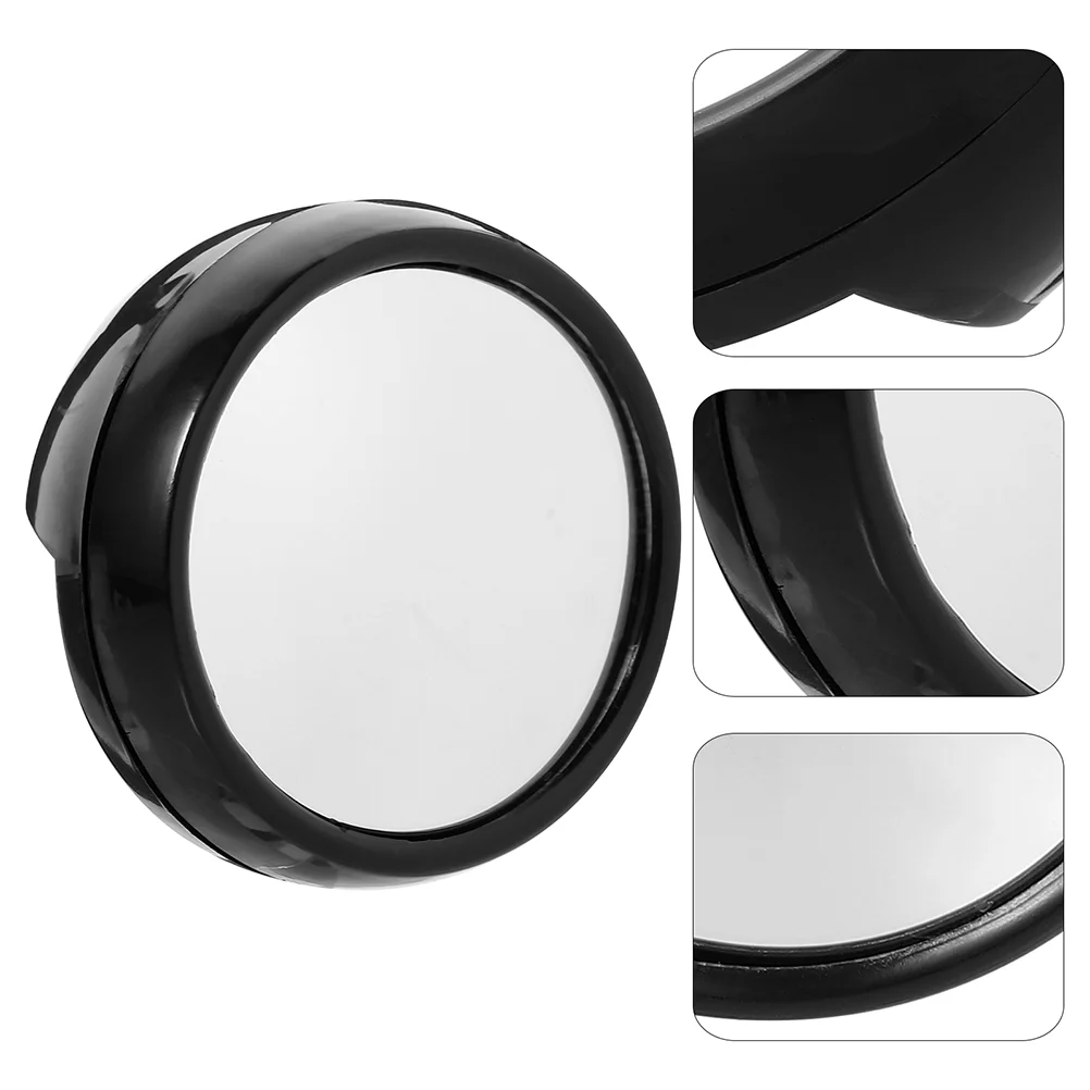 Ampper Specchio di Sicurezza a Clip, Specchio cubico Convesso Monitor retrovisori da scrivania per la Sicurezza Personale o Ovunque (6,69 x 2,95, rettangolo