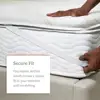 Graphite Memory Foam Mattress Topper 3 Inch Cooling Comfort Pressure Relief Motion Isolation Eco-Friendly CertiPUR-US 5