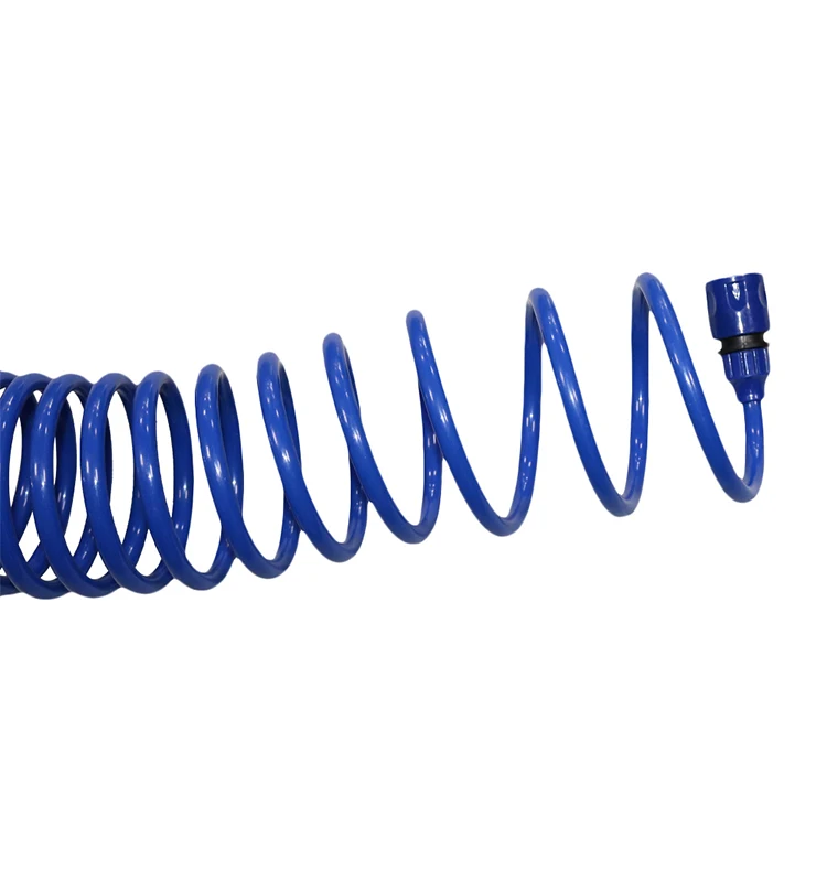 Description Picture 5 of itemGarden Irrigation Water Hose Sprinkler Garden Hose with 8 Patterned Nozzles Car Cleaning Spring Pipe Plastic Hose