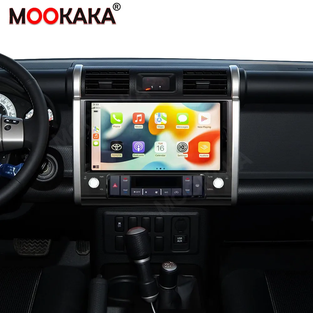 Écran GPS Android 15 Pouces Pour Toyota FJ Cruiser 2007-2015 – Avec CarPlay, Android Auto, Garantie 1 An