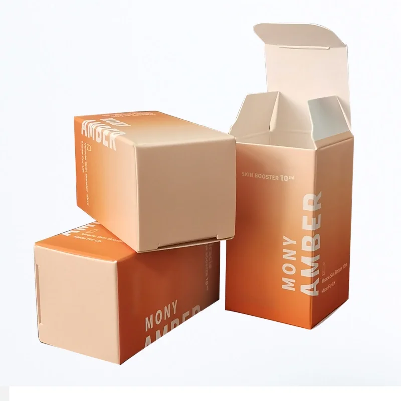 

Customized productCustom luxury white cardboard box skin care cosmetics packaging box Environmental packaging lipstick nail poli