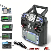 FLYSKY FS-i6 I6 2.4G 6CH AFHDS 2A Rdio Transmitter IA6B X6B A8S Receiver for RC Airplane Helicopter FPV Racing Drone 1