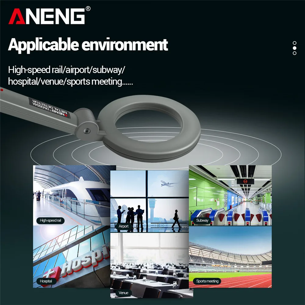Metal Detector ANENG DM3004A Hand-held Tool Finder