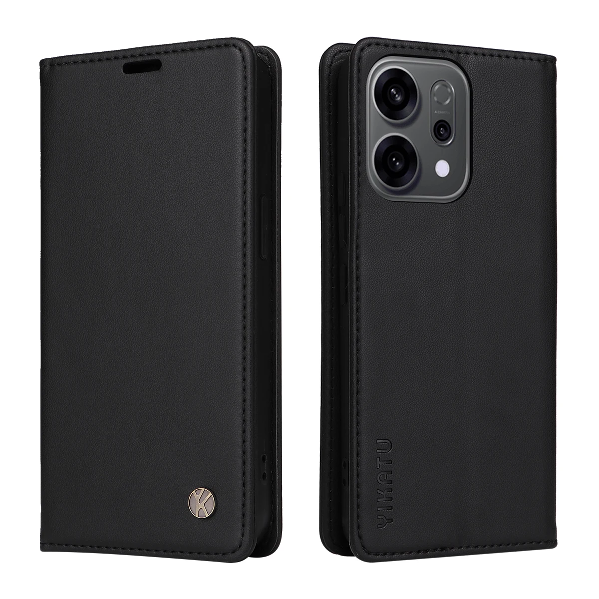 Magnetic Leather Wallet Flip Phone Case - Premium Edition