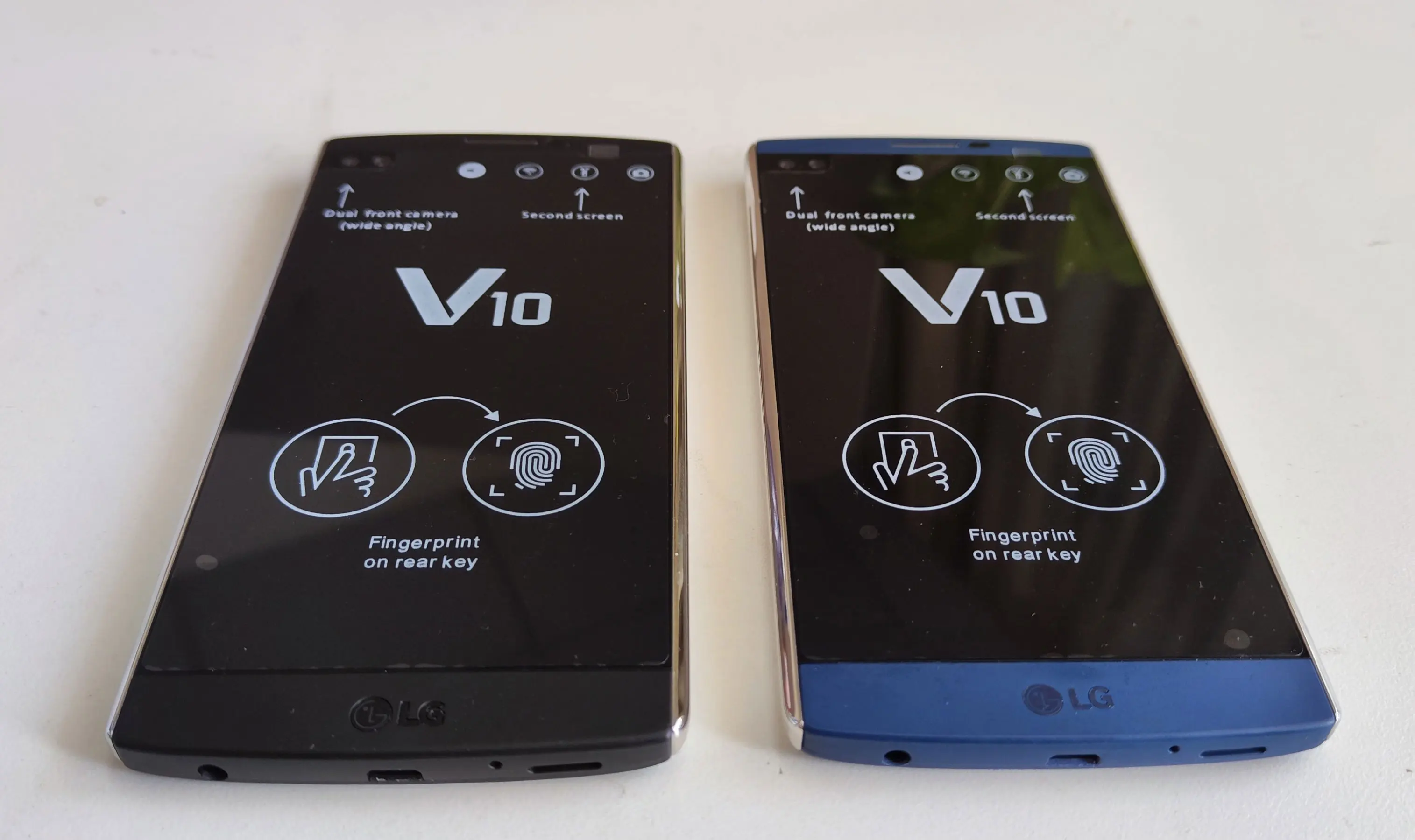 Original Unlocked LG V10 F600/H900 5.7" Screen  4GB RAM 64GB ROM Single Sim 3G/4G NO Hebrew Language iphone 8 refurbished