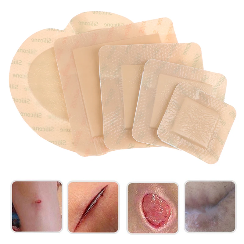 1Pcs Dressing Wound Patch Hydrocolloid Adhesive Dressing Wound Sterile Bedsore Healing Pad Patch