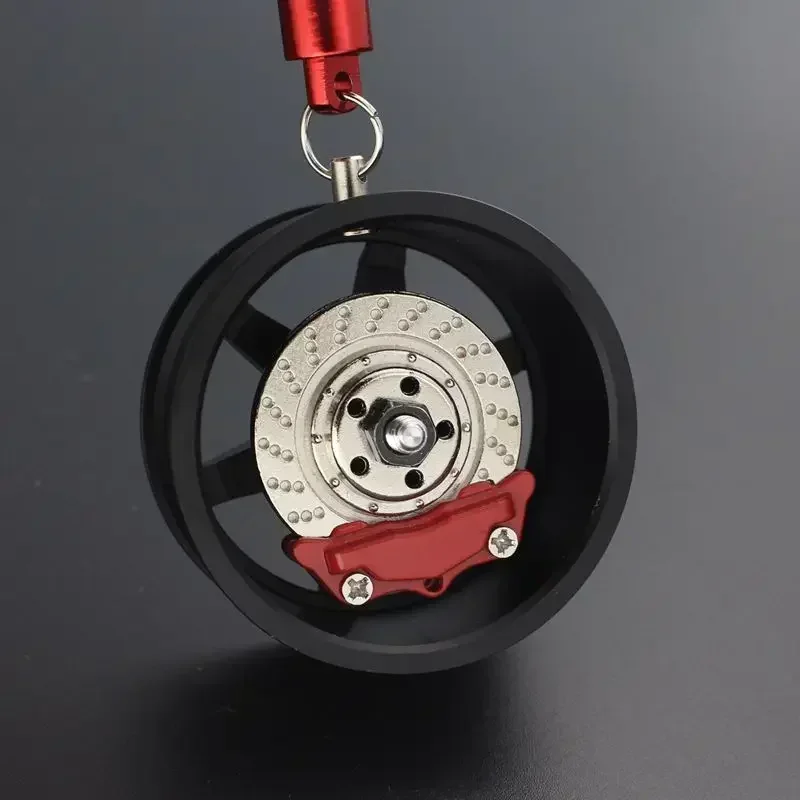 Creative Wheel Hub Brake Shock Absorber Car Pendant Auto Interior Rear View Mirror Decoration Dangle Trim Accessories