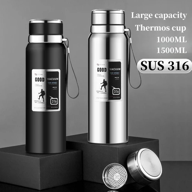 Large Vacuum Flask Stainless Steel Vacuum Insulated Tum blers Sublimation  Cups Blank Double Wall Water Tumble Vacuum Flask - AliExpress