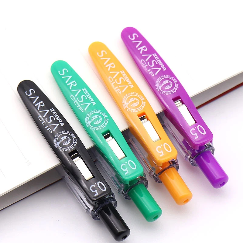 Japan ZEBRA SARASA Gel Pen JJ15 Color Press Rollerball Pen