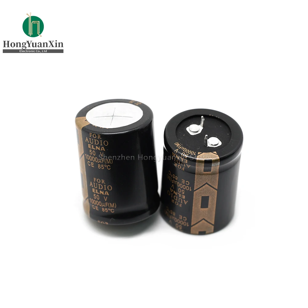 

Japan Capacitors 50v 10000uF 20% 30*40mm Audio Electrolytic