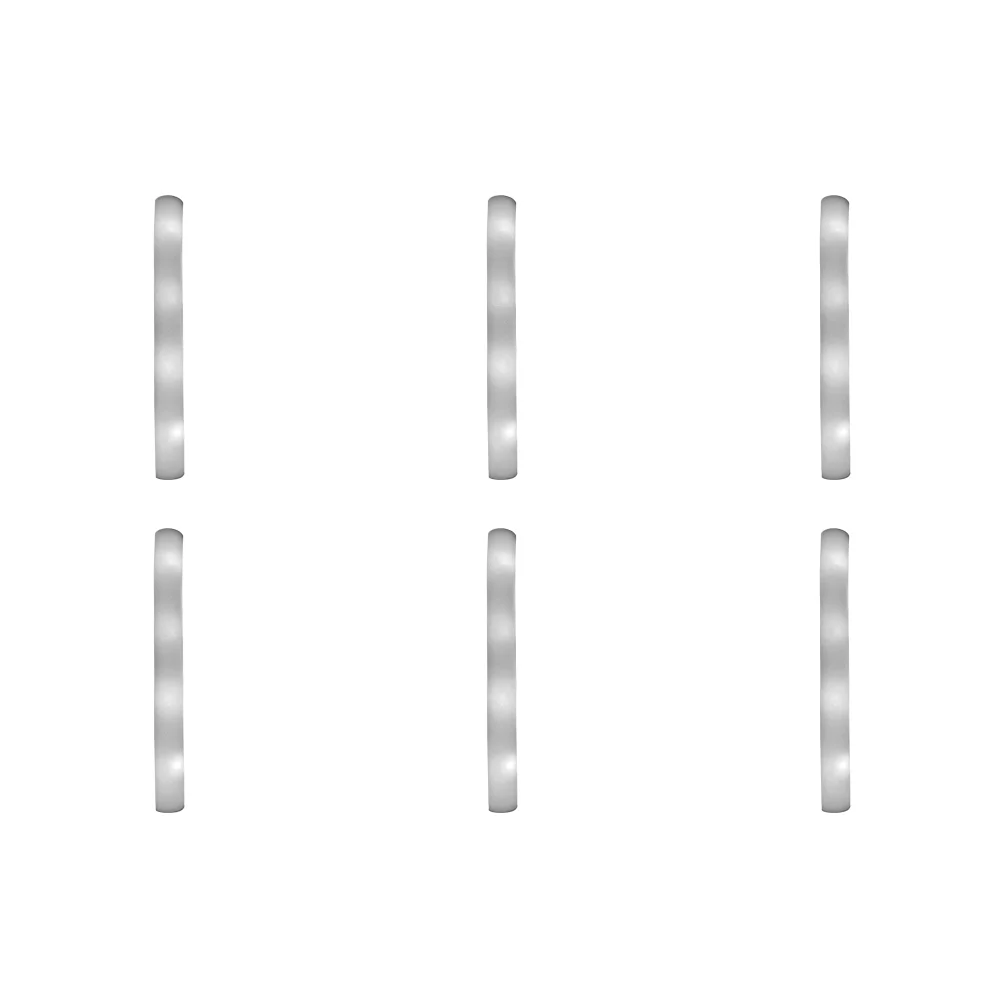 White 6pcs
